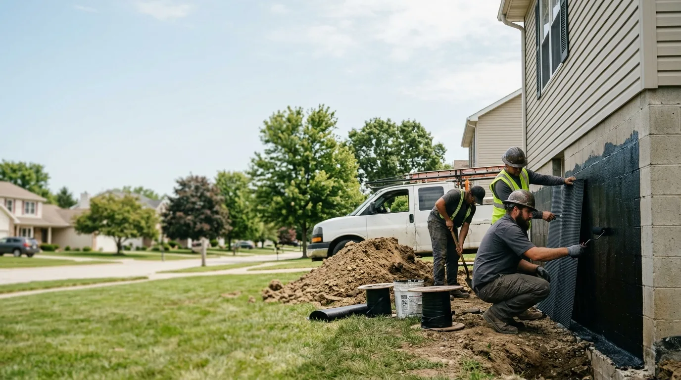 Basement Waterproofing in Dillsboro, IN near me